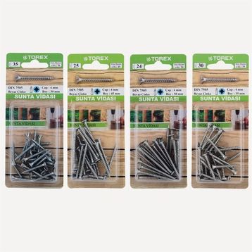 Torex DIN 7505 4x18 mm Sunta Vidası
