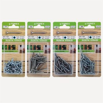 Torex DIN 7505 5x25 mm Sunta Vidası