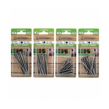 Torex DIN 7505 5x25 mm Sunta Vidası