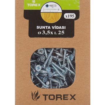 Torex DIN 7505 5x25 mm Sunta Vidası