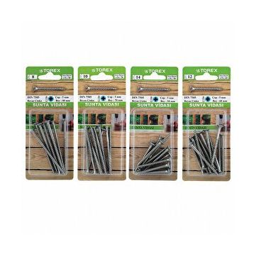 Torex DIN 7505 5x25 mm Sunta Vidası