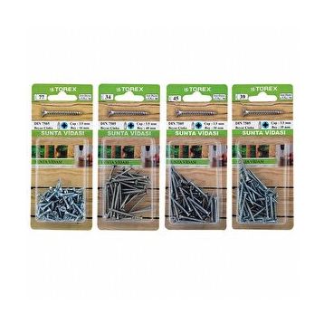 Torex DIN 7505 5x25 mm Sunta Vidası
