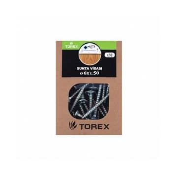 TOREX  DIN 7505 6 mm 6x50 mm Sunta Vidası