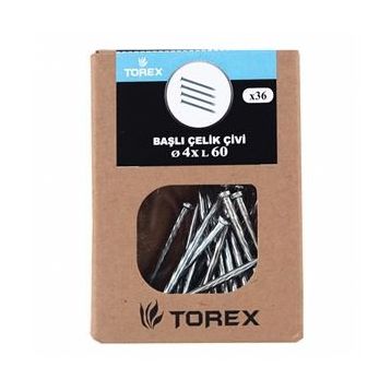 Torex Galvaniz 4x60 mm Çelik Çivi
