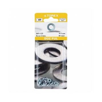 Torex M5 DIN 125 Düz Pul