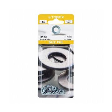 Torex M5 DIN 125 Düz Pul