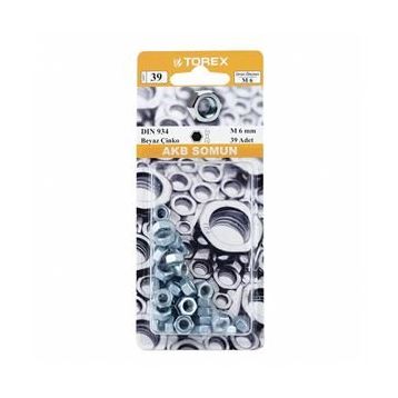 Torex M6 DIN 934 AKB Somun