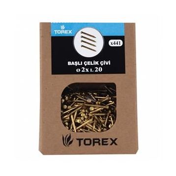 Torex Sarı Fosfat 2x20 mm Çelik Çivi