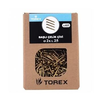 Torex Sarı Fosfat 2x25 mm Çelik Çivi