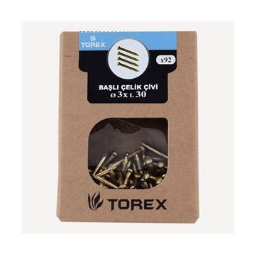 Torex Sarı Fosfat 3x30 mm Çelik Çivi
