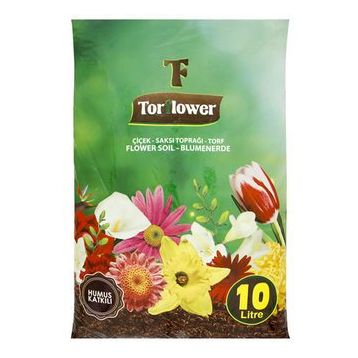 Torflower 10 lt Çiçek Saksı Toprağı