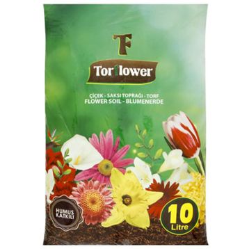 Torflower 10 lt Çiçek Saksı Toprağı