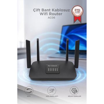 Torima AC06 1200 Mbps Router