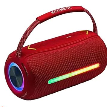 Torima Booms Box 360 Red Siyah Taşınabilir RGB Ledli Bluetooth Hoparlör