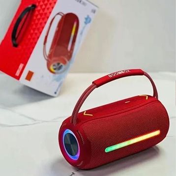 Torima Booms Box 360 Red Siyah Taşınabilir RGB Ledli Bluetooth Hoparlör