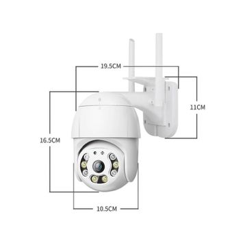 Torima CMR-12 360 Görüş Hareketli Akıllı IP Güvenlik Kamerası