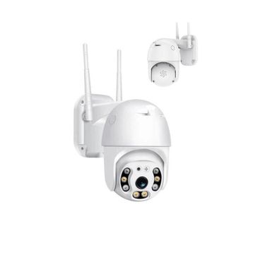 Torima CMR-12 Beyaz 360° Görüş Hareketli Wi-Fi Akıllı IP Güvenlik Kamerası