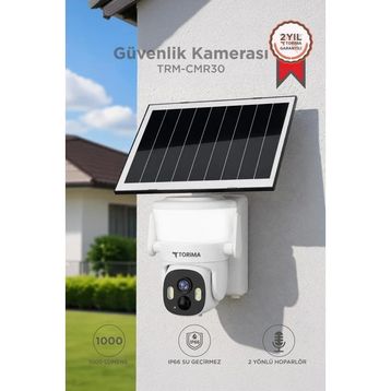 Torima CMR-30 Güneş Enerjili Duvar Lambası Kamera