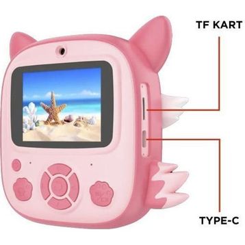 Torima CMR20 Pembe Dijital Fotoğraf Makinesi
