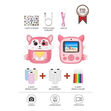 Torima CMR20 Pembe Dijital Fotoğraf Makinesi