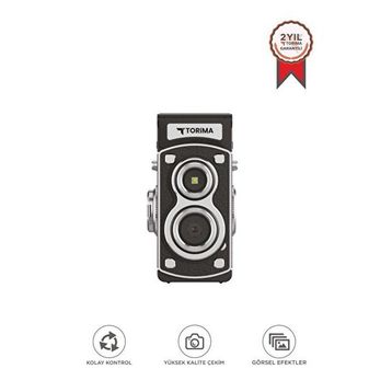 Torima CMR44 Mini Retro Dijital Fotoğraf Makinesi
