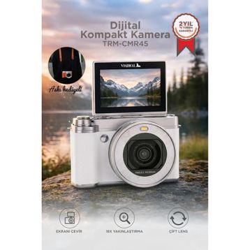 Torima CMR45 Beyaz Dijital Fotoğraf Makinesi