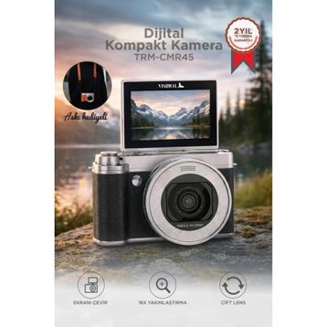 Torima CMR45 Siyah Dijital Fotoğraf Makinesi