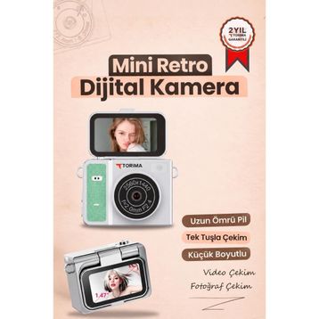 Torima CMR46 Yeşil Dijital Fotoğraf Makinesi