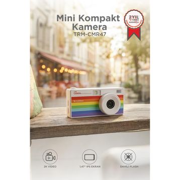 Torima CMR47 Beyaz Dijital Fotoğraf Makinesi