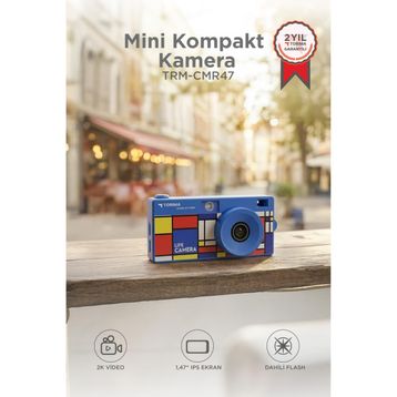 Torima CMR47 Mavi Dijital Fotoğraf Makinesi