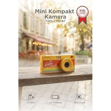 Torima CMR47 Sarı Dijital Fotoğraf Makinesi