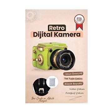 Torima CMR48 Açık Yeşil Dijital Fotoğraf Makinesi