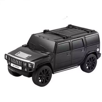 Torima D-48 Siyah Araba Tasarım USB TWS FM Bluetooth Hoparlör