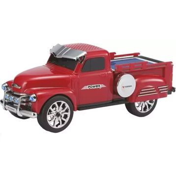 Torima D54 Kırmızı Pickup Araba Güneş Enerjili Bluetooth Hoparlör