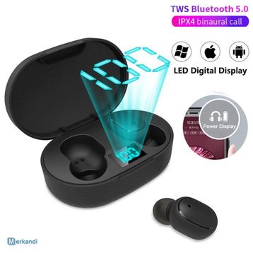 Torima E6S Tws Siyah Bluetooth Kulaklık