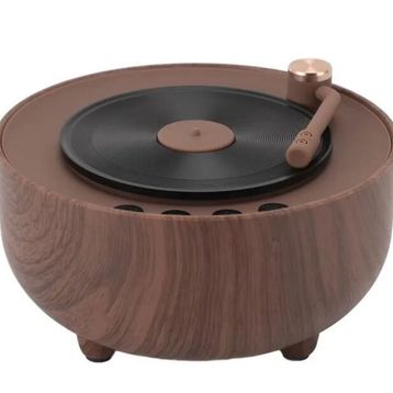 Torima HD-240 Nostaljik Ledli Wireless 5.3 Ahşap Rengi Bluetooth Hoparlör