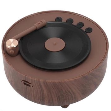 Torima HD-240 Nostaljik Ledli Wireless 5.3 Ahşap Rengi Bluetooth Hoparlör