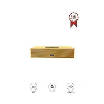 Torima KTS-1738 Ahşap Bluetooth Hoparlör