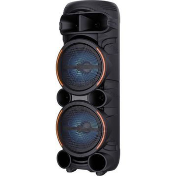 Torima KTS-2058 Siyah Çift Mikrofonlu RGB Ledli Taşınabilir Bluetooth Hoparlör