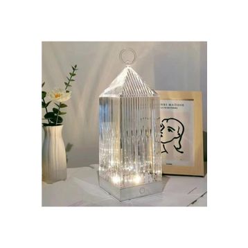 Torima LW-19 Kristal Elmas 16 Renkli Kumandalı Romantik Akrilik Led Gece Lambası