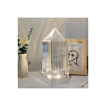 Torima LW-19 Kristal Elmas 16 Renkli Kumandalı Romantik Akrilik Led Gece Lambası