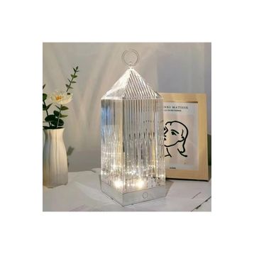 Torima LW-19 Kristal Elmas 16 Renkli Kumandalı Romantik Akrilik Led Gece Lambası