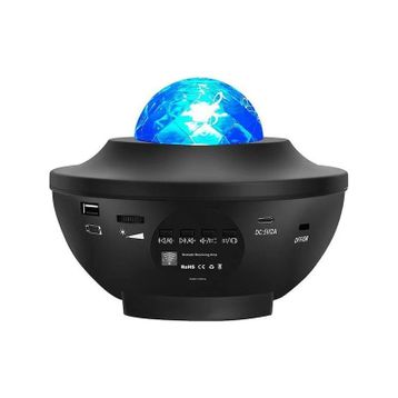 Torima LW-34 Siyah Starry Led Lazer Projektör Müzik Bluetooth Hoparlör