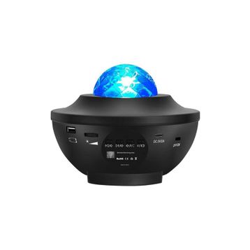 Torima LW-34 Siyah Starry Led Lazer Projektör Müzik Bluetooth Hoparlör