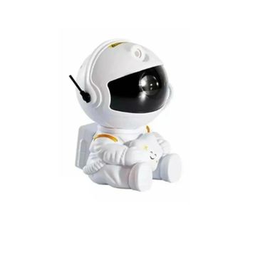 Torima LW-6 Mini Beyaz Yıldız Projektör Astronot Işıklı Galaksi Samanyolu Gece Lambası