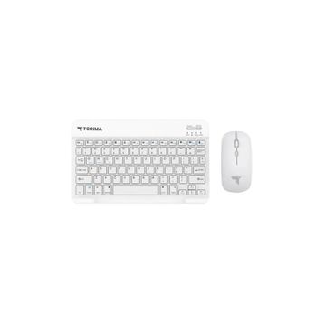 Torima TMK-04 Beyaz TKL Kablosuz Klavye Mouse Seti