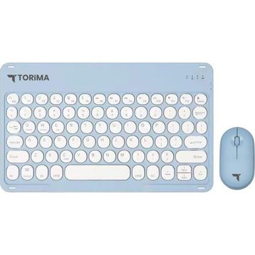 Torima TMK-08 Mavi TKL Kablosuz Klavye Mouse Seti