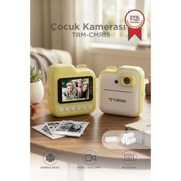 Torima TRM-CMR15 Sarı Dijital Fotoğraf Makinesi