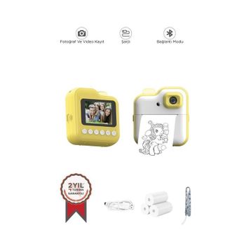 Torima TRM-CMR15 Sarı Dijital Fotoğraf Makinesi