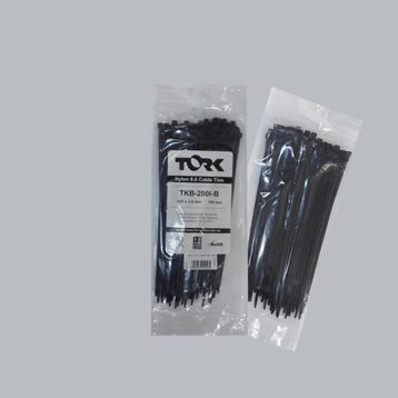 Tork 3.6x203 Siyah 100 Adet Kablo Bağı